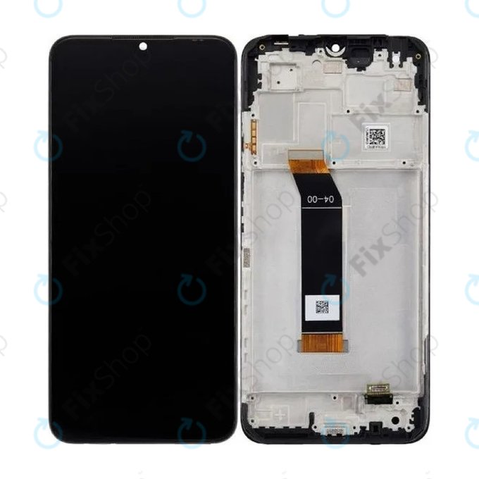 Xiaomi Poco M4 5G 22041219PG - Ecran LCD + Sticlă Tactilă + Ramă (Power Black) - 560005L19P00 Genuine Service Pack