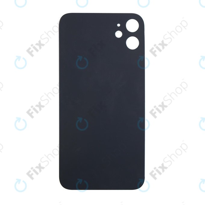 Apple iPhone 11 - Sticlă Carcasă Spate (Black)