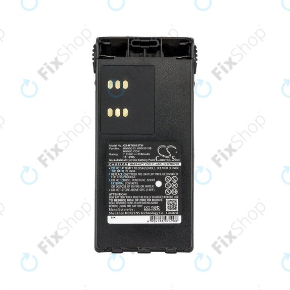 Baterie pentru Motorola GP, HT, MTX, Pro-series, 2100mAh, Ni-MH, 7.2V, HNN9013, HQ