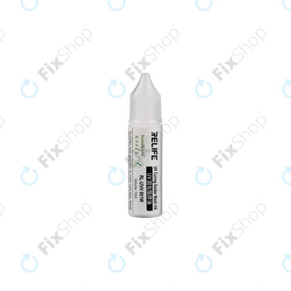 Relife RL-UVH901W - Mască UV Rezistentă de lipit - 10ml (Alb)