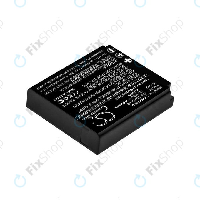 Baterie pentru Panasonic Lumix DMC-FX01, 1150mAh, Li-Ion, 3.7V, CGA-S005, HQ