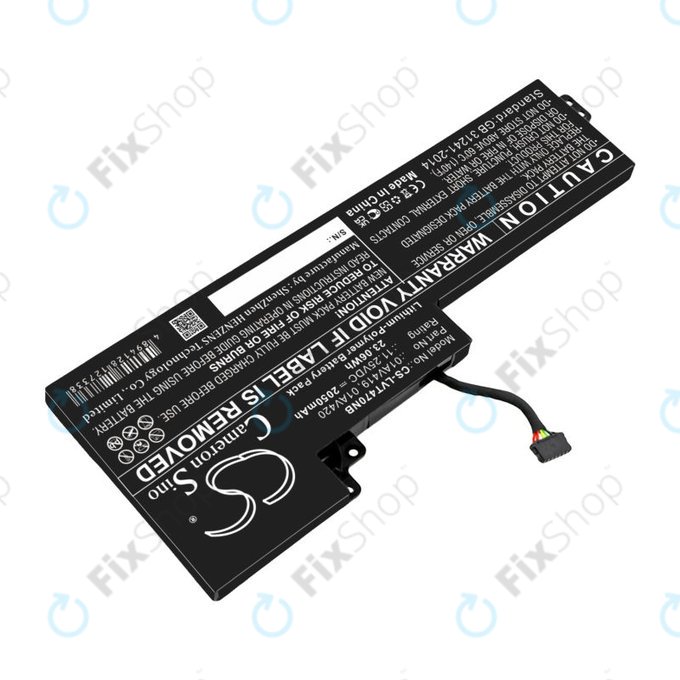 Baterie pentru Lenovo Thinkpad A285, T470, T480, 2050mAh, Li-Pol, 11.25V, 01AV419, HQ