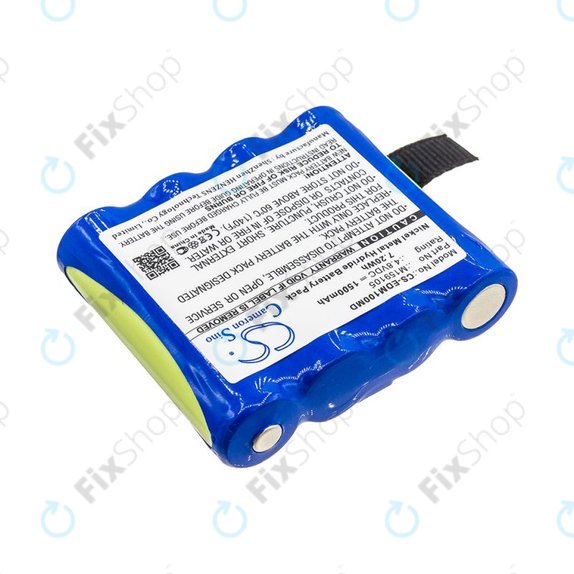 Baterie pentru Edan Cs-01, Edan H100, Edan H100b, Edan H100n, 1500mAh, Ni-MH, 4.8V, 4XNR49AA1500P, HQ