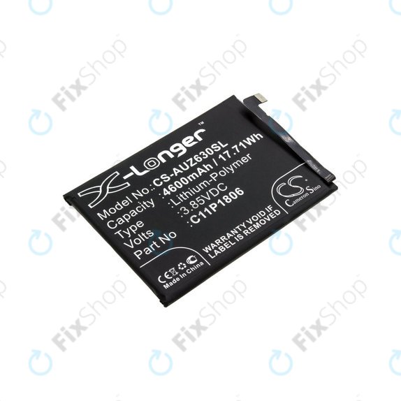 Baterie pentru Asus Zenfone 6 2019, 4600mAh, Li-Pol, 3.85V, C11P1806, HQ