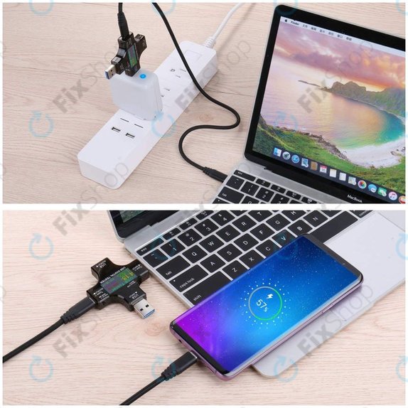 Eversame 2in1 - USB Tester / Multimeter (USB-C a USB 3.0)