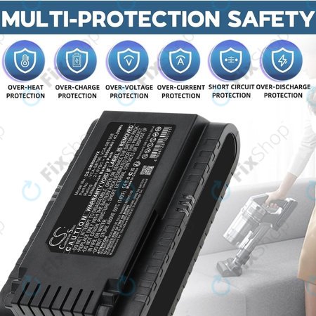 Samsung Jet 75, 75 Multi, 75 Premium, VS70, 90, VS9000 - Baterie VCA-SBT90, VCA-SBT90E, DJ96-00221A Li-Ion 21.6V 2000mAh HQ