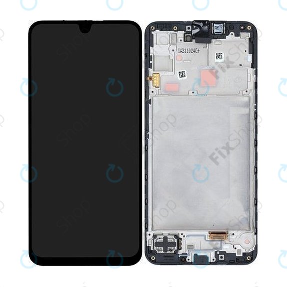 Ecran pentru Samsung A16 4G, Black, Sticlă tactilă cu ramă, GH82-36253A, Genuine Service Pack