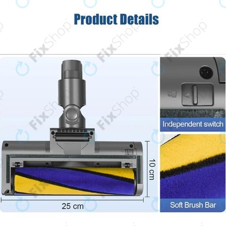 Dyson V12 - Duză de podea cu lumină verde LED