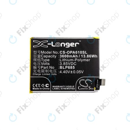 OnePlus 6T A6010 A6013, 7 GM1901 GM1903 - Baterie BLP685 3600mAh HQ
