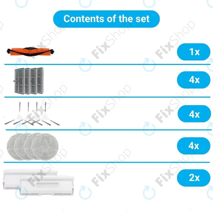 Xiaomi Robot Vacuum H40 - Set complet