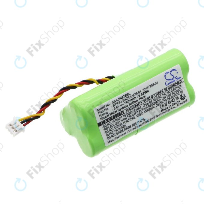 Baterie pentru Symbol DS6878, LS4278, 700mAh, Ni-MH, 3.6V, BTRY-LS42RAAOE-01, HQ