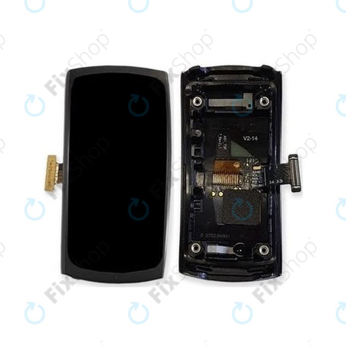 Samsung Gear Fit 2 SM-R360 - Ecran LCD + Sticlă Tactilă + Ramă (Gray) - GH97-19001A, GH97-19201A Genuine Service Pack