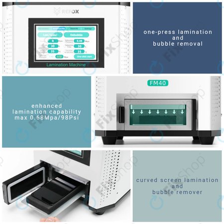 Refox FM40 - LCD Display Laminating Machine 3in1