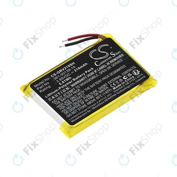 Baterie pentru Garmin Venu 2, 210mAh, Li-Pol, 3.85V, 361-00139-10, HQ