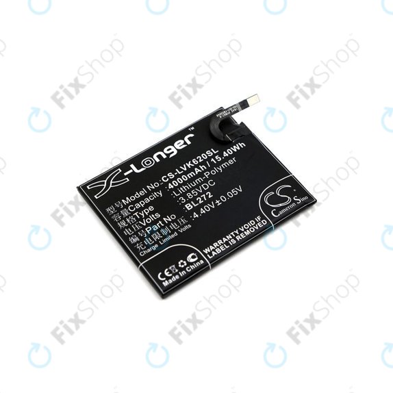 Baterie pentru Lenovo K6 Power, 4000mAh, Li-Pol, 3.85V, BL272, HQ