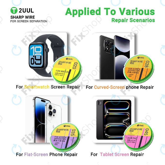 Fir subțire pentru separarea ecranelor, 2UUL GS-045, 0.045mm x 100m