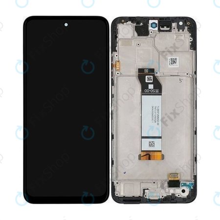 Xiaomi Redmi Note 10 5G - Ecran LCD + Sticlă Tactilă + Ramă (Graphite Gray) - 5600020K1900 Genuine Service Pack
