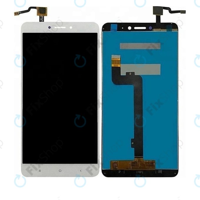 Xiaomi Mi Max 2 - Ecran LCD + Sticlă Tactilă (White) TFT