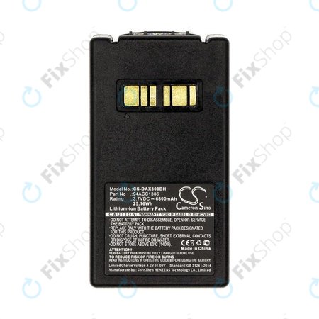 Baterie pentru Datalogic Falcon X4, X3, 6800mAh, Li-Ion, 3.7V, 94ACC1386, HQ