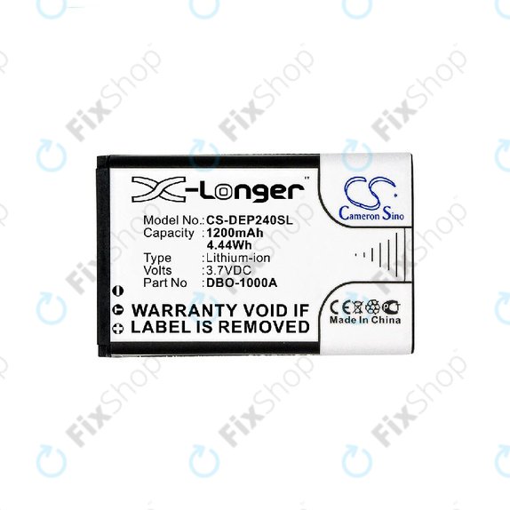 Baterie pentru Doro 1370, 1372, 2404, 6040, 1200mAh, Li-ion, 3.7V, DBO-1000A, HQ