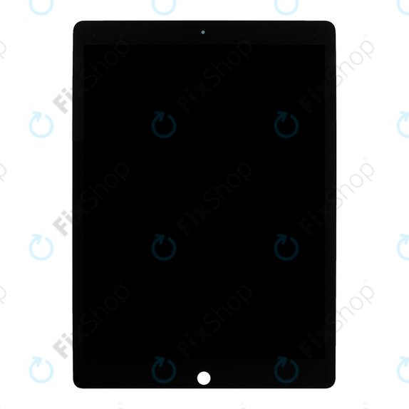 Ecran LCD pentru iPad Pro 12.9" (1st Gen 2015), Black, Sticlă Tactilă și IC Board cuout Frame, Refurbished