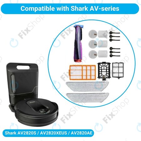 Shark AV2820S, AV2820XEUS, AV2820AE - Set complet