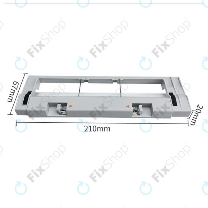 Xiaomi Mi Robot Vacuum Mop (Mijia 1C), 2 (Mijia 2C), 2 Pro+ (Mijia 1T) - Capac perie principală (Argint)