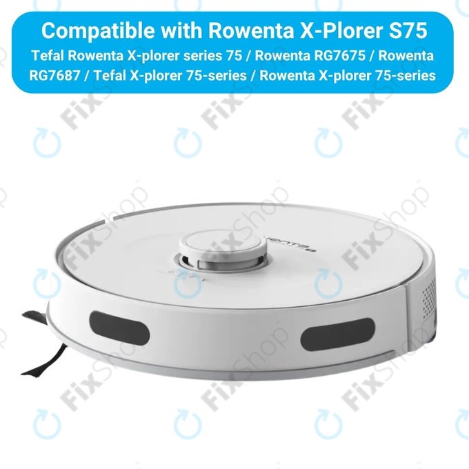 Set de piese de schimb pentru Rowenta X-Plorer S75 (2x Perie principală, 4x Filter, 4x Perie laterală)