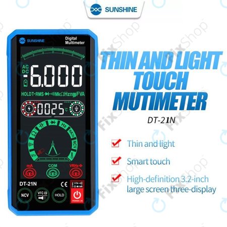 Sunshine DT-20N - Touch Multimeter