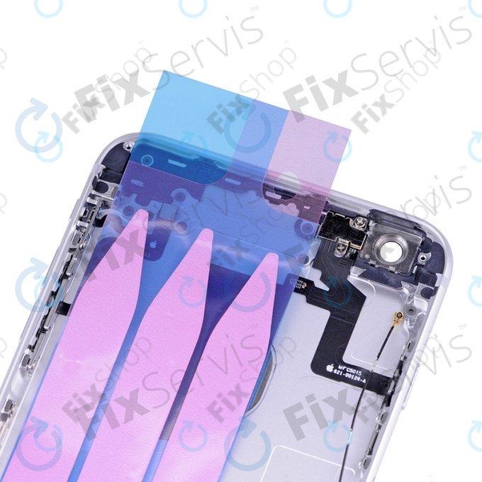 Apple iPhone 6S Plus - Carcasă Spate cu Piese Mici (Silver)