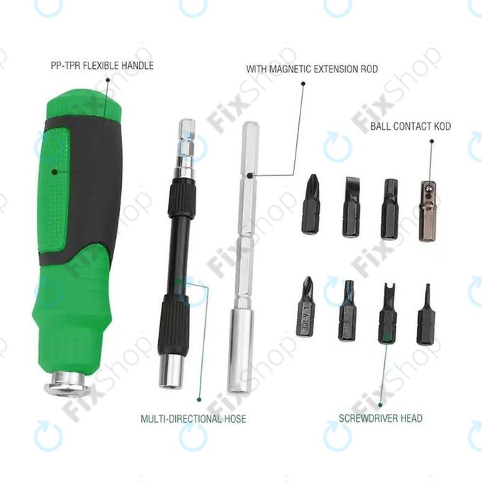 Baku BA-3038 - Set de Instrumente de Masă 39in1