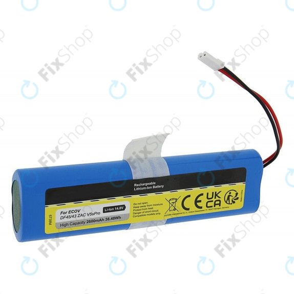 Ecovacs Deebot DF45 - Baterie M26-4S1P-AGX-2 Li-Ion 14.8V 2600mAh