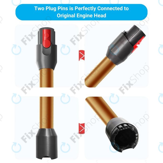 Dyson V12 - Tija de aspirare (Portocale)