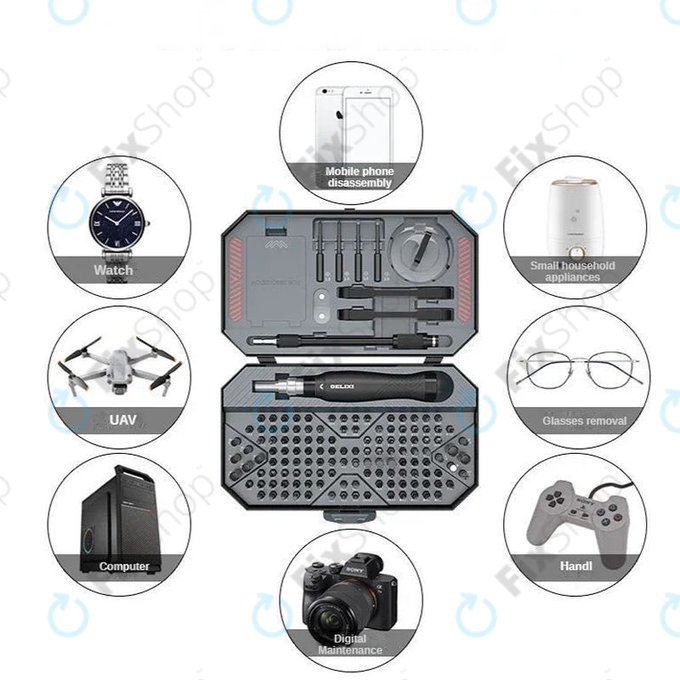 Xiaomi DELIXI - Set de șurubelnițe 145v1