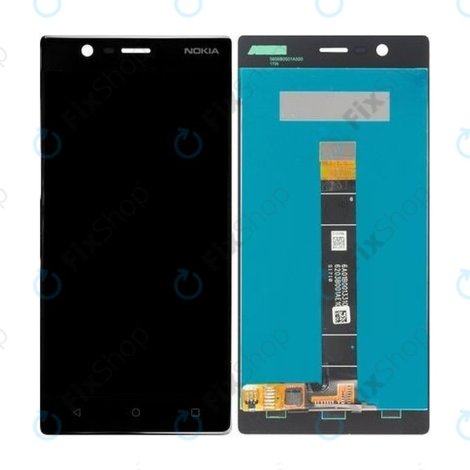 Nokia 3 - Ecran LCD + Sticlă Tactilă (Black) TFT
