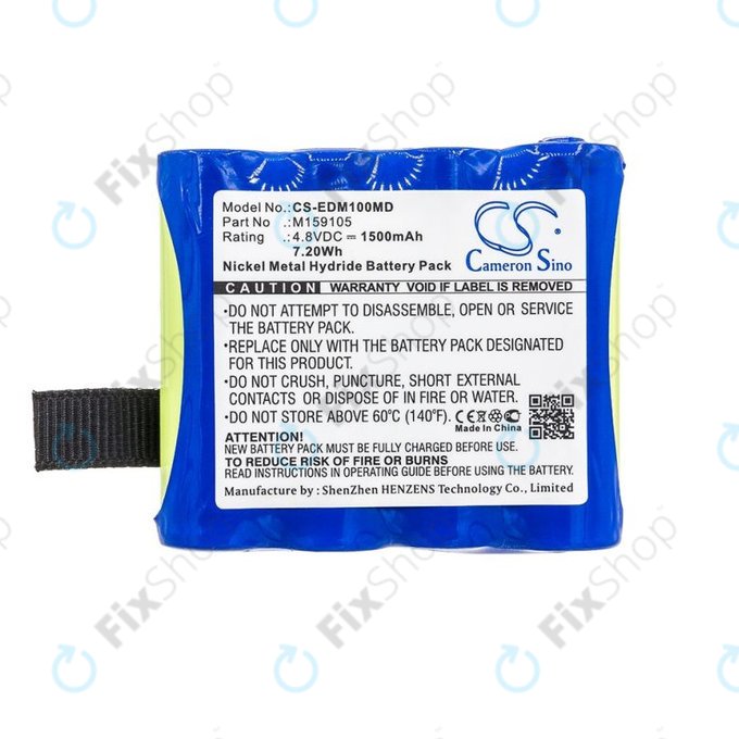 Baterie pentru Edan Cs-01, Edan H100, Edan H100b, Edan H100n, 1500mAh, Ni-MH, 4.8V, 4XNR49AA1500P, HQ