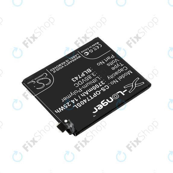 OnePlus 7T - Baterie BLP743 3700mAh HQ