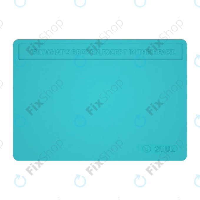 2UUL - Pad ESD antistatic din silicon rezistent la căldură - 40 x 28cm (albastru)