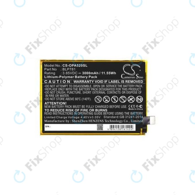 Oppo A52 - Baterie BLP781 3000mAh HQ