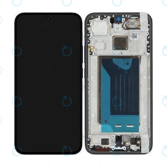 Ecran pentru Xiaomi 15T 5G, Black, Sticlă tactilă cu ramă, 5600010O12A00, Genuine Service Pack