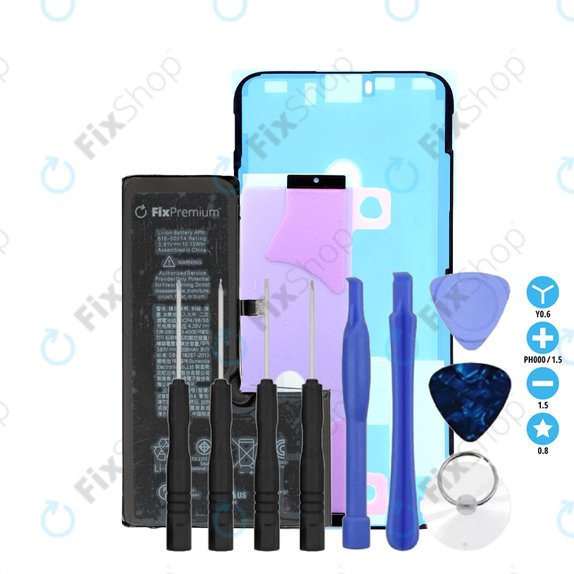 Baterie pentru iPhone XS, 2658mAh, Adeziv (Adhesive), Unelte, FixPremium