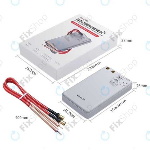QianLi Macaron - Set micropunct de sudura pentru repararea bateriei Flex (iPhone 11 - 12 Pro Max)