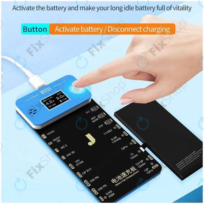 JC BT01 - Charging Board pentru baterii (iPhone 6 - 13 Pro Max)