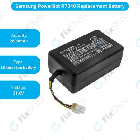 Samsung PowerBot-series - Baterie DJ96-00193E, VCA-RBT71 Li-Ion 21.6V 2600mAh HQ