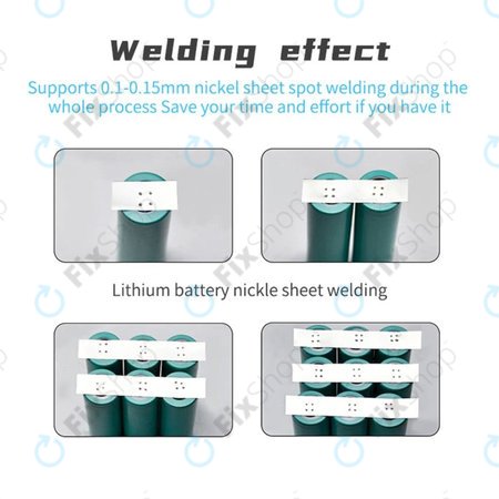 QianLi Macaron - Set micropunct de sudura pentru repararea bateriei Flex (iPhone 11 - 12 Pro Max)