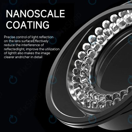 Mechanic LS720 Plus - Lumină de inel microscop polarizată cu LED