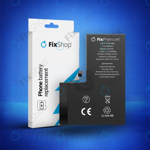 Baterie pentru iPhone 14 Pro Max, 4323mAh, A2830, FixPremium