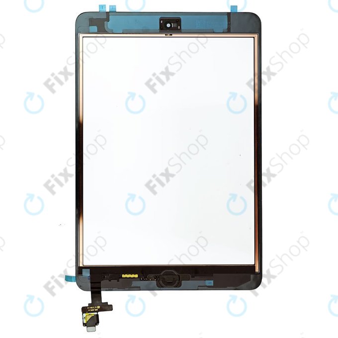 Apple iPad Mini, Mini 2 - Sticlă Tactilă + IC Conector (Black)