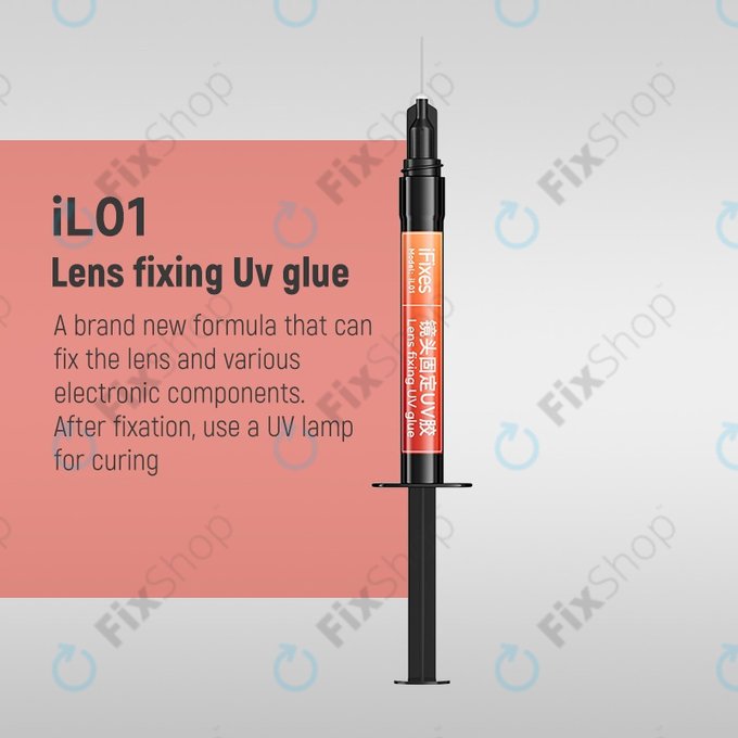 iFixes iL01 - adeziv UV pentru fixarea lentilelor, 5ml