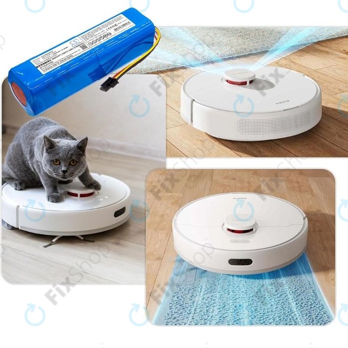 Xiaomi Mi Robot Vacuum Mop-series, Dream-series, Roborock-series - Baterie BRR-2P4S-5200 Li-Ion 14.4V 5200mAh HQ